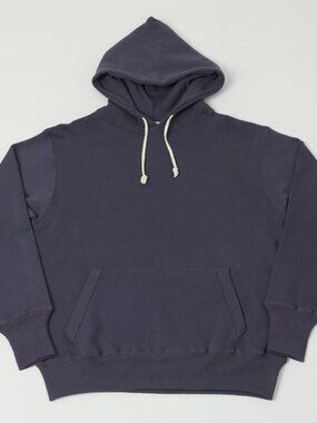 Warehouse Co. Japan Loopwheel 450 Two Needle Sweatshirt in Eggplant Size 42